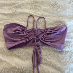 Purple amazon top, size M
